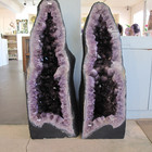 Amethyst Cathedral pair