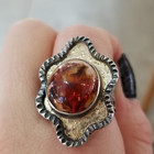 Mexican Jelly Opal ring