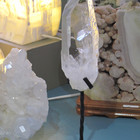 Natural Quartz Point on stand